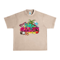 French Oak Nurse off duty Urban Heavy Tee - NancyCooperArtShop