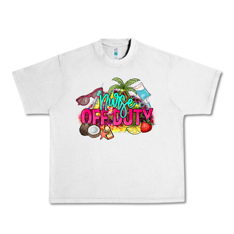 Nurse Off Duty Urban Heavy Tee by NancyCooperArtShop | Teevron