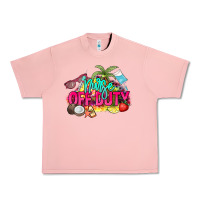 Salmon Nurse off duty Urban Heavy Tee - NancyCooperArtShop