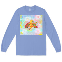Colony Blue don't worry be happy Long Sleeve Tee - TumblerDesignByShophia