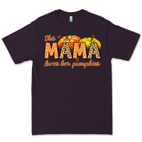 Plum this mama loves her pumpkins Premium Tee - MaliasSmallBusiness