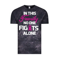 Cloud Black In This Family No One Fights Alone Cancer Survivor Vintage Tee - Bettercallsaul