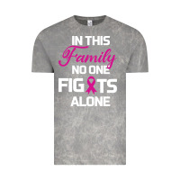 Cloud Rock In This Family No One Fights Alone Cancer Survivor Vintage Tee - Bettercallsaul