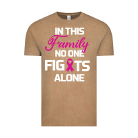 Vintage Coffee In This Family No One Fights Alone Cancer Survivor Vintage Tee - Bettercallsaul