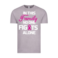 Vintage Zinc In This Family No One Fights Alone Cancer Survivor Vintage Tee - Bettercallsaul
