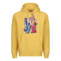 Antique Gold easter love Premium Hoodie - FaDigitalArtStudio