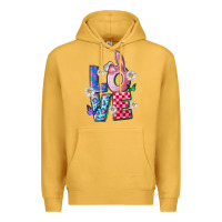 Mustard easter love Premium Hoodie - FaDigitalArtStudio
