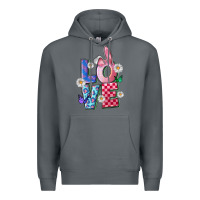 Rock easter love Premium Hoodie - FaDigitalArtStudio