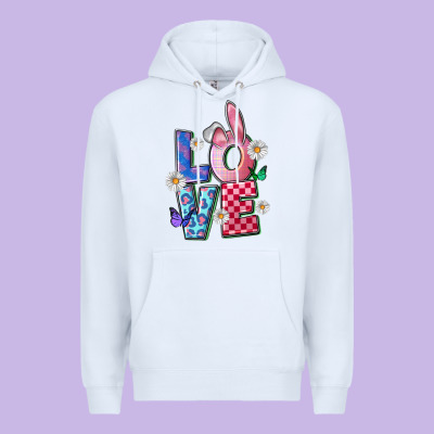 Easter Love Premium Hoodie Designed By Fadigitalartstudio