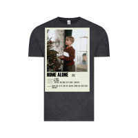 Vintage Black Home Alone Alternative Poster Art Movie Large (1) Classic . Vintage Tee - minhPixels