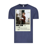 Vintage Denim Home Alone Alternative Poster Art Movie Large (1) Classic . Vintage Tee - minhPixels