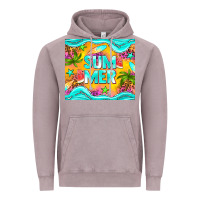 Vintage Zinc summer Vintage Hoodie - NancyCooperArtShop