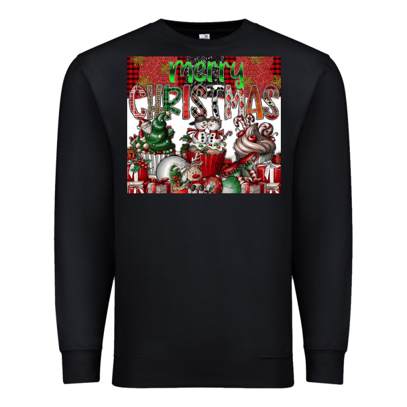 Merry Christmas Premium Sweatshirt by CowhideDigitalArt | Teevron