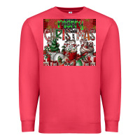 Cardinal merry Christmas Premium Sweatshirt - CowhideDigitalArt