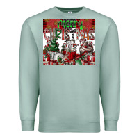 Seafoam merry Christmas Premium Sweatshirt - CowhideDigitalArt