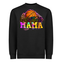 Black basketball mama Heavyweight Sweatshirt - OliviaCreatesArt