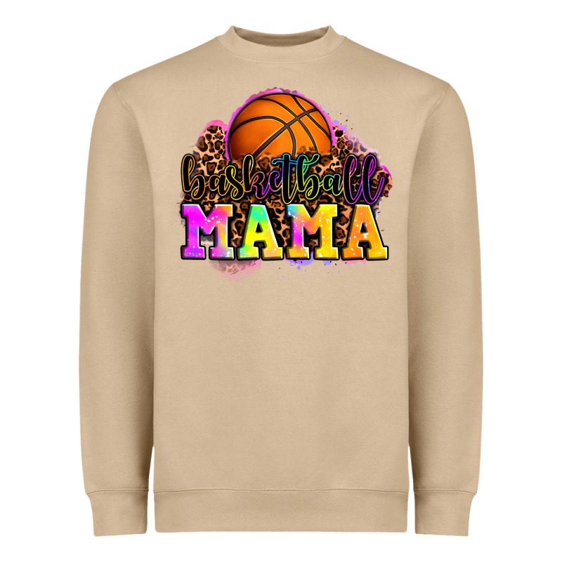 Basketball Mama Heavyweight Sweatshirt by OliviaCreatesArt | Teevron