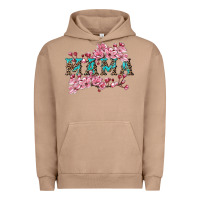 Pigment Burro mama with cherry blossoms Urban Hoodie - Artiststas