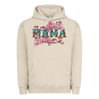 Pigment French Oak mama with cherry blossoms Urban Hoodie - Artiststas