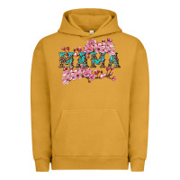 Pigment Peanut Butter mama with cherry blossoms Urban Hoodie - Artiststas