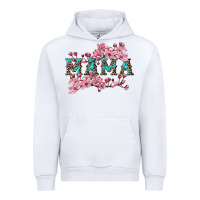 White mama with cherry blossoms Urban Hoodie - Artiststas