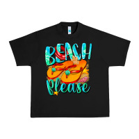 Black Beach please Urban Heavy Tee - NancyCooperArtShop