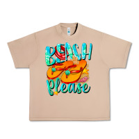 Burro Beach please Urban Heavy Tee - NancyCooperArtShop