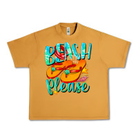 Peanut Butter Beach please Urban Heavy Tee - NancyCooperArtShop