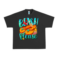 Pigment Black Beach please Urban Heavy Tee - NancyCooperArtShop