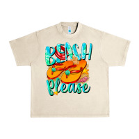 Sandshell Beach please Urban Heavy Tee - NancyCooperArtShop
