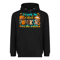 Black i teach the cutest pumpkins in the patch Heavyweight Hoodie - CowhideDigitalArt