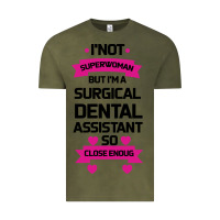Vintage Olive Surgical Dental Assistant Vintage Tee - Bettercallsaul