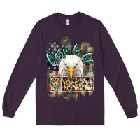 Plum Born to be free 4th of july Long Sleeve Tee - HowdyJamesFarm