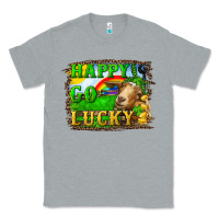 Heather Grey happy go lucky goat Classic Tee - RanaPortraitStore