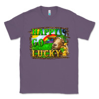 Lavender happy go lucky goat Classic Tee - RanaPortraitStore