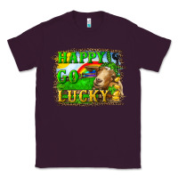 Plum happy go lucky goat Classic Tee - RanaPortraitStore