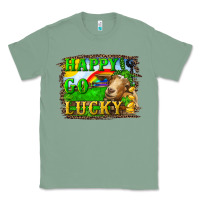 Sage happy go lucky goat Classic Tee - RanaPortraitStore