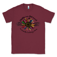Burgundy Chillin' on a dirt road Laid back swervin' like Classic Tee - Bettercallsaul