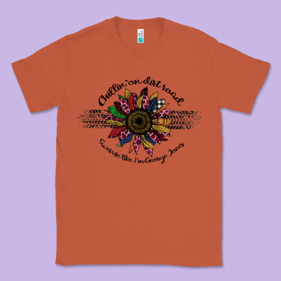 Chillin' On A Dirt Road Laid Back Swervin' Like Classic Tee Designed By Bettercallsaul