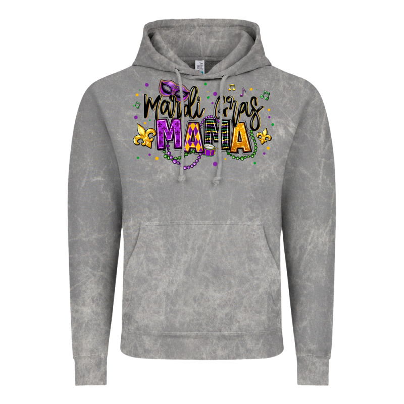 Mardi Gras Mama Vintage Hoodie by texasbilliewilder | Teevron