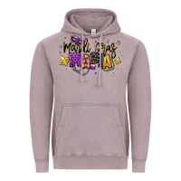 Vintage Zinc mardi gras mama Vintage Hoodie - texasbilliewilder
