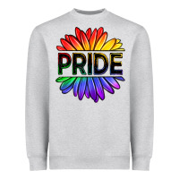 Hippie Pride Sunflowers Heavyweight Sweatshirt | Teevron