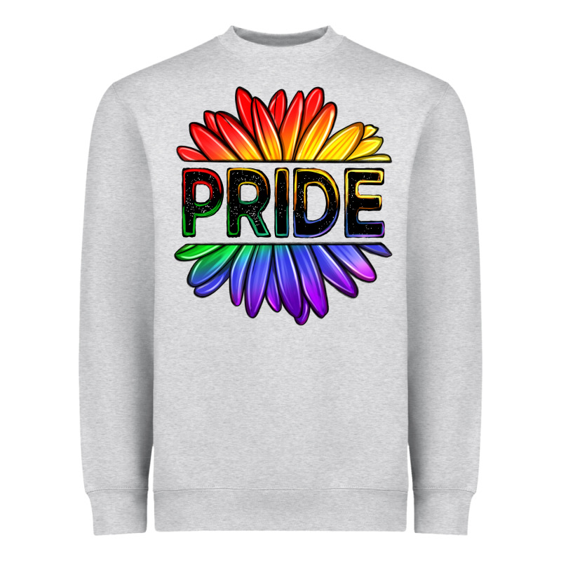 Hippie Pride Sunflowers Heavyweight Sweatshirt by OliviaCreatesArt | Teevron