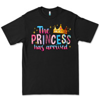 Black The Princess Has Arrived Premium Tee - MaliasSmallBusiness