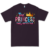 Plum The Princess Has Arrived Premium Tee - MaliasSmallBusiness