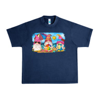 Navy summer gnomes Urban Heavy Tee - NancyCooperArtShop