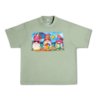 Oil Green summer gnomes Urban Heavy Tee - NancyCooperArtShop