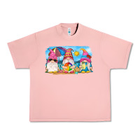 Salmon summer gnomes Urban Heavy Tee - NancyCooperArtShop