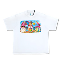 White summer gnomes Urban Heavy Tee - NancyCooperArtShop