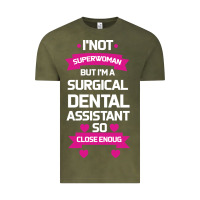 Vintage Olive Surgical Dental Assistant Vintage Tee - Bettercallsaul
